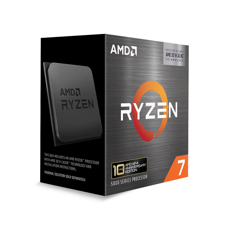 Procesador AMD Ryzen 7 5800X3D, 3.40 / 4.50 GHz, 96MB L3, 8-Core, AM4, 7nm, 105W.