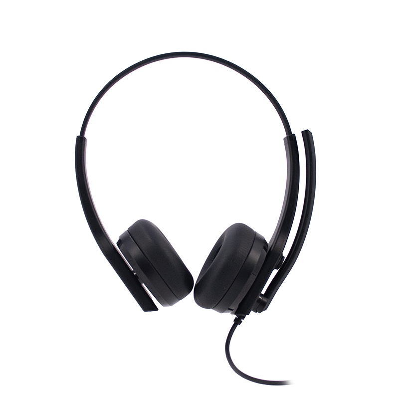 Audífono alámbrico TEROS TE-8039C, USB, Luces LED