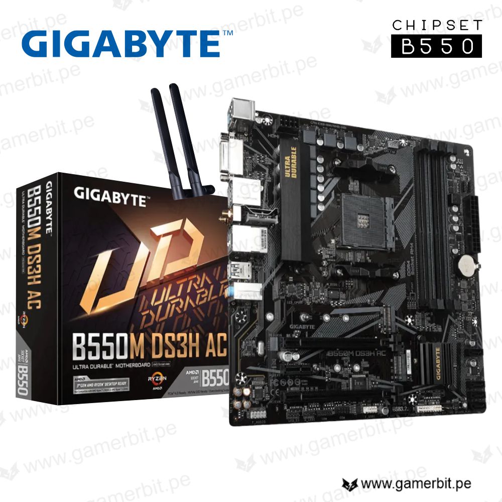 Gigabyte B550M DS3H AC
