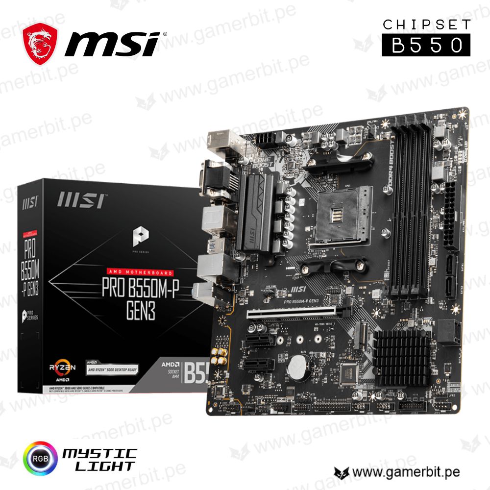 MSI PRO B550M-P GEN3